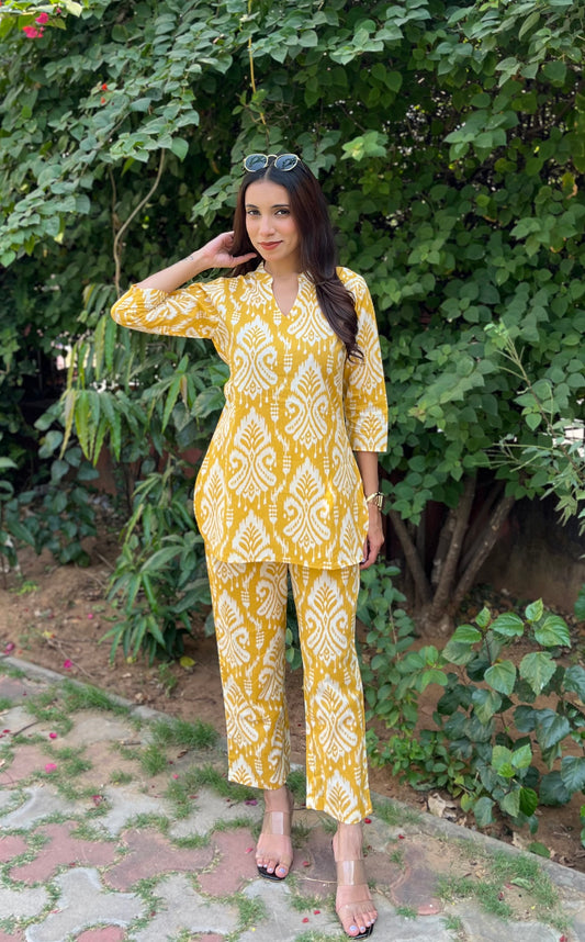 Yellow Co-Ord Set